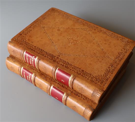 Mendes, M. Lopes - A India portugueza. Breve Descripcao das possessoes portugezas na Asia, 2 vols, qto, calf,